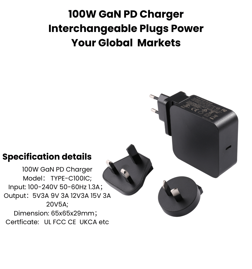 100W GaN charger