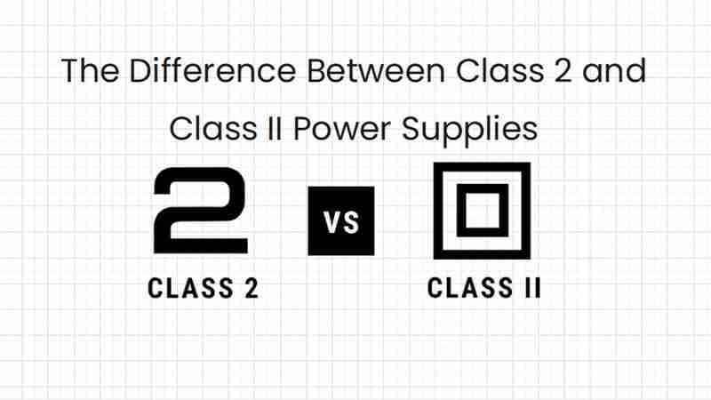 What is a Class 2 power supply